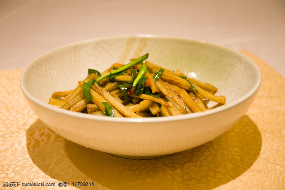 大碗脆藕丝 大碗 脆 藕丝 藕条 餐饮美食 传统美食