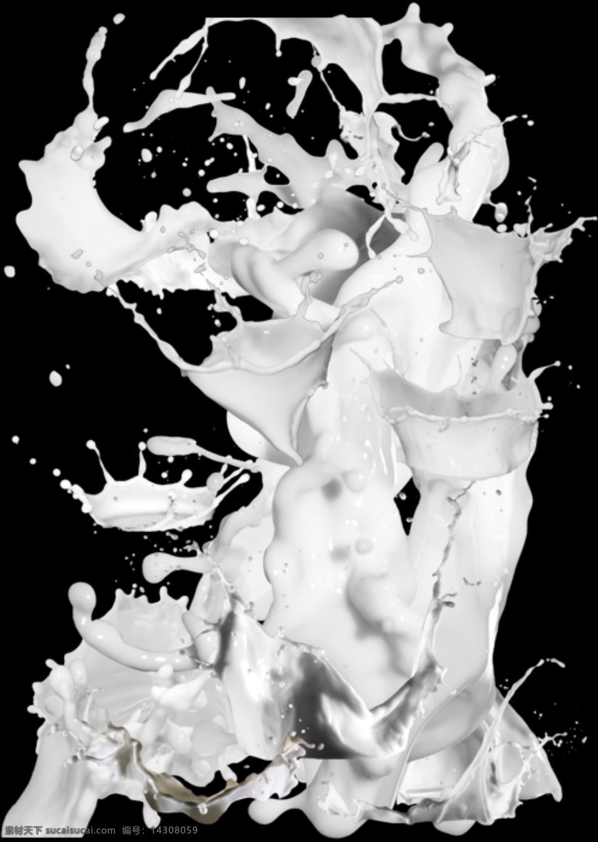 高清 动态 牛奶 分层 高清牛奶 动态牛奶 喷溅牛奶