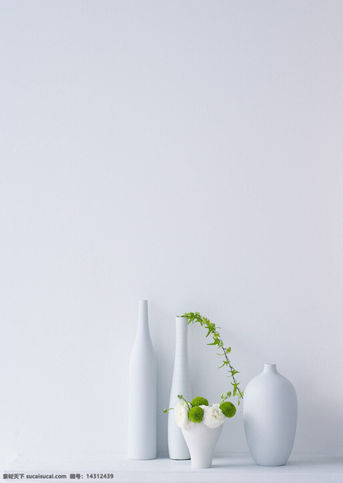 居家植物摄影 室内 植物 绿萝 花瓶 白色 椅子 搁物板 浅色 光影 圆瓶 光线 室内绿植 花草 生物世界