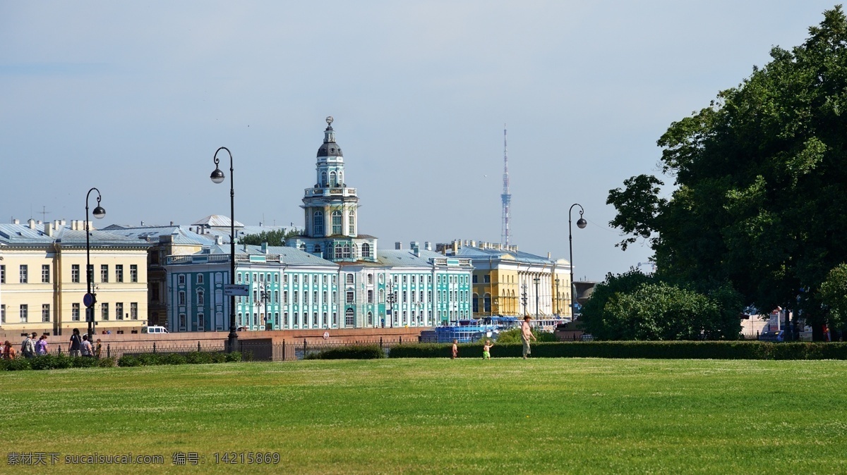 草地 法国 国外旅游 建筑 建筑景观 旅游摄影 绿树 欧式 欧式建筑 高楼耸立 自然景观