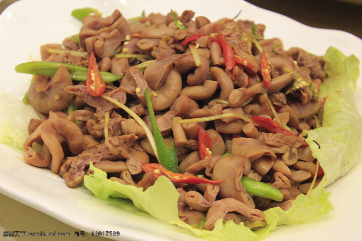 凉菜 肥肠 五香肥肠 香辣肥肠 青红椒 川香 餐饮摄影 餐饮美食 传统美食