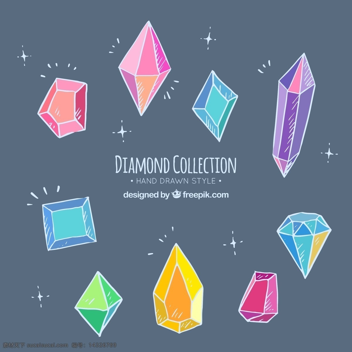 手绘 彩色 钻石 系列 一方面 几何 形状 奢侈品 绘画 色彩 首饰 石头 几何形状 水晶 宝 明亮 画 珠宝 宝石 闪闪发亮