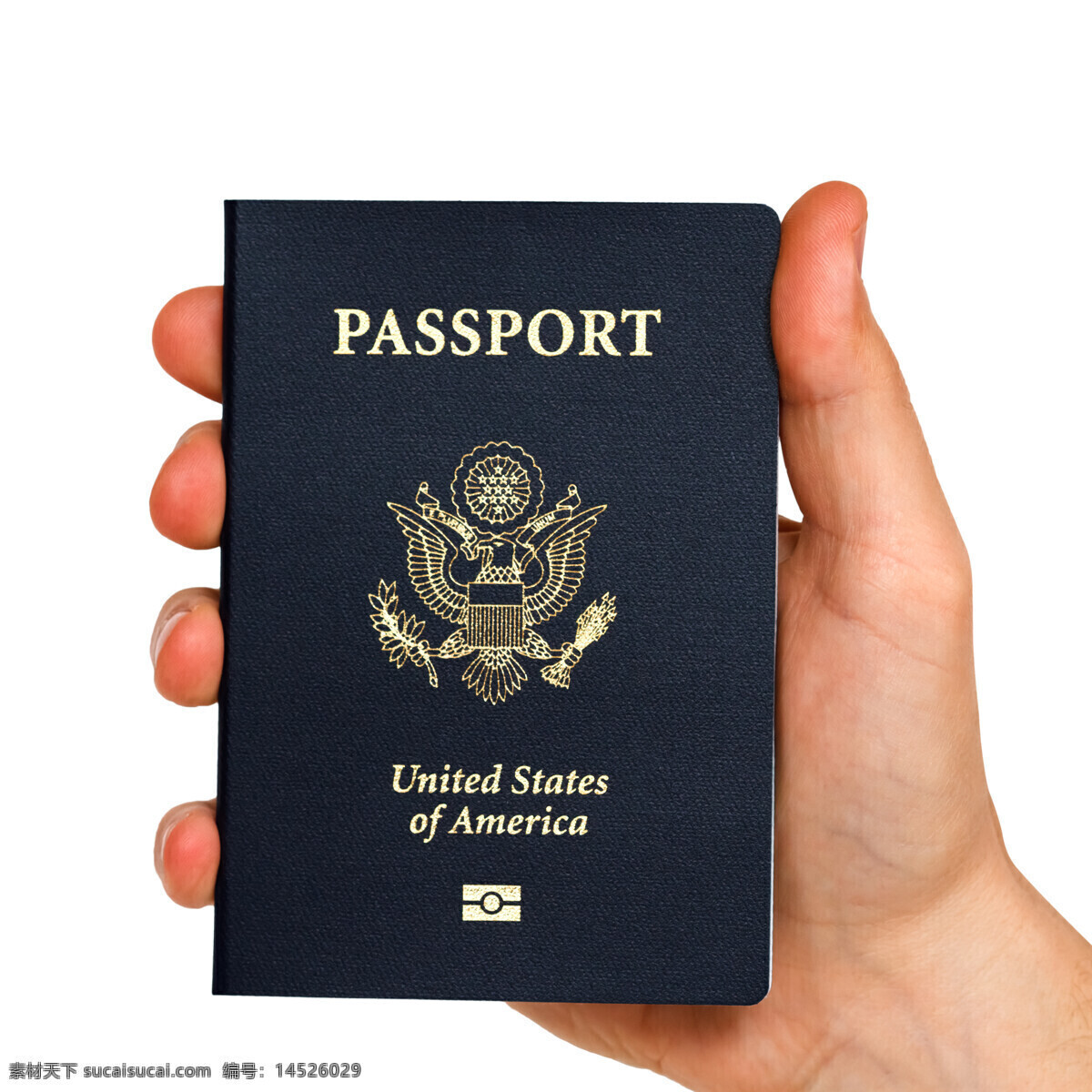 手中的护照 美国 护照 美国人 证件 通行证 国家 国徽 手 出国 其他类别 生活百科 白色