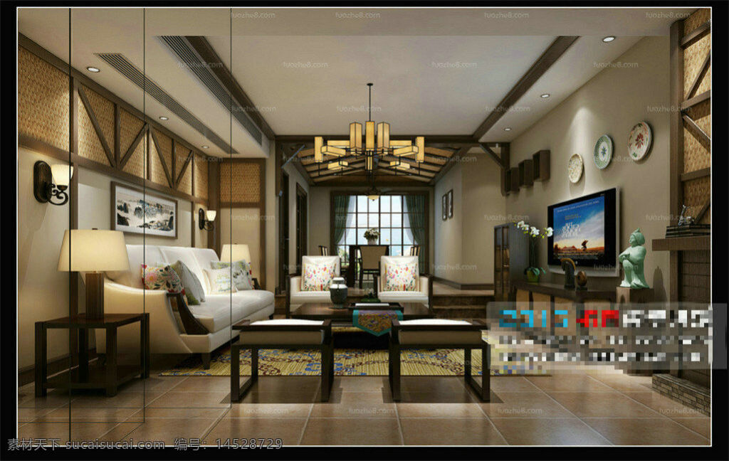 室内 客厅 3d 模型制作 室内装饰 3d室内模型 3d模型下载 3d模型素材 室内模型 室内装修 装饰客厅 模型 max 黑色