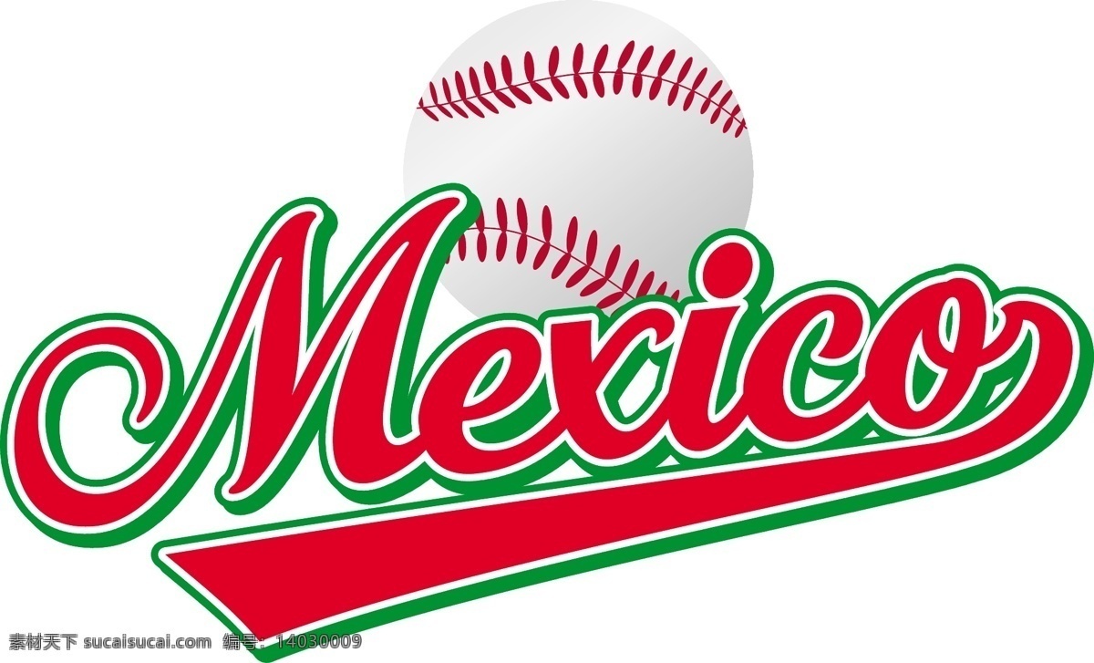 墨西哥 棒球 图案 艺术字体 墨西哥国旗 矢量图案 边框底纹 背景图案 生活百科 矢量素材 白色