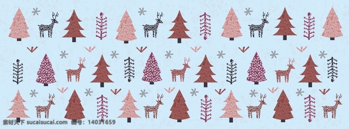 手绘 圣诞树 封面 模式 圣诞节 社会 媒体 脸谱 网站 快乐 冬季 圣诞 网络 可爱 庆祝活动 假日