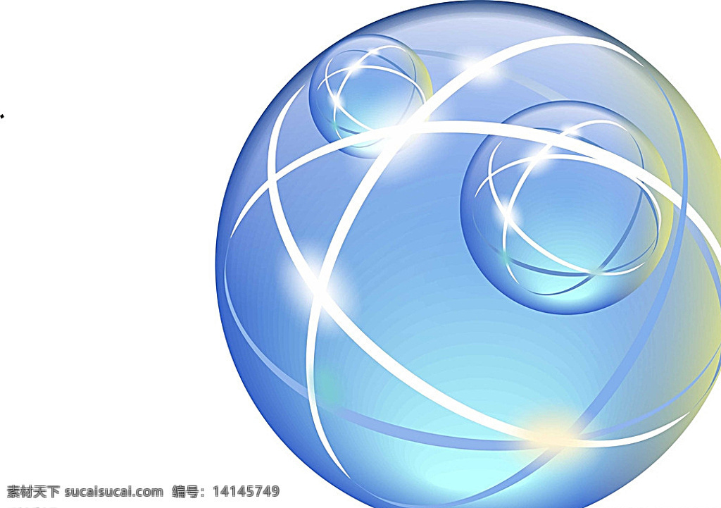 水晶球 球 发光球 发光 艺术 光环 标志图标 其他图标 白色