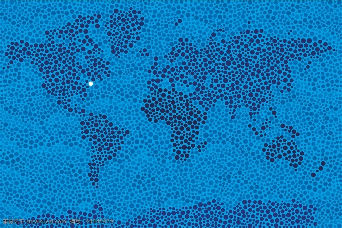 点阵 图形 矢量 模型 世界地图 圆 颜色的网点 向量的点 点 矢量图 花纹花边