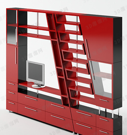 3d 电视柜 模型 抽屉 电视机 高 客厅 拉手 现代 家具组合 方 无贴图 柜 max2009 3d模型素材 家具模型