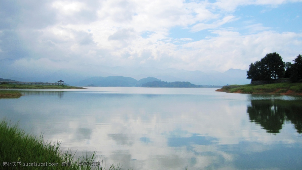 古田翠屏湖 古田 翠屏湖 水库 清晨 宁静 福建山水 自然风景 旅游摄影