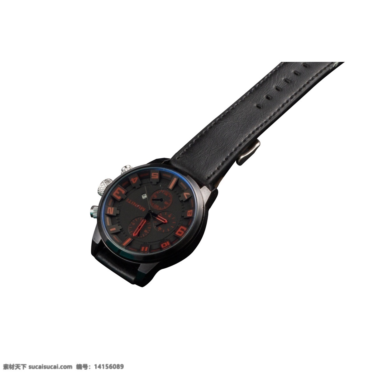 黑色 光泽 科技 手表 元素 创意 手柄 质感 指针 旋转 纹理 装饰 时间 电商 闪光 科幻