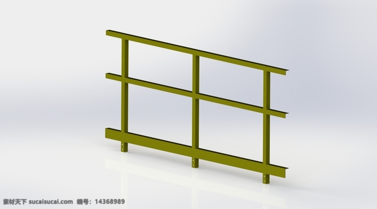 安全 栏杆 osha 3d模型素材 其他3d模型