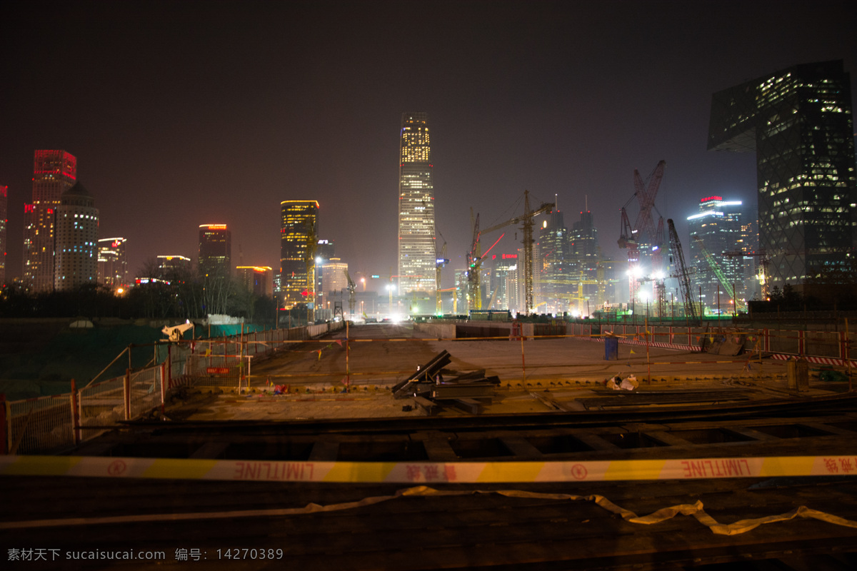 北京建筑 cbd 施工 工地 建设 建筑 夜景 国贸 建筑园林 建筑摄影