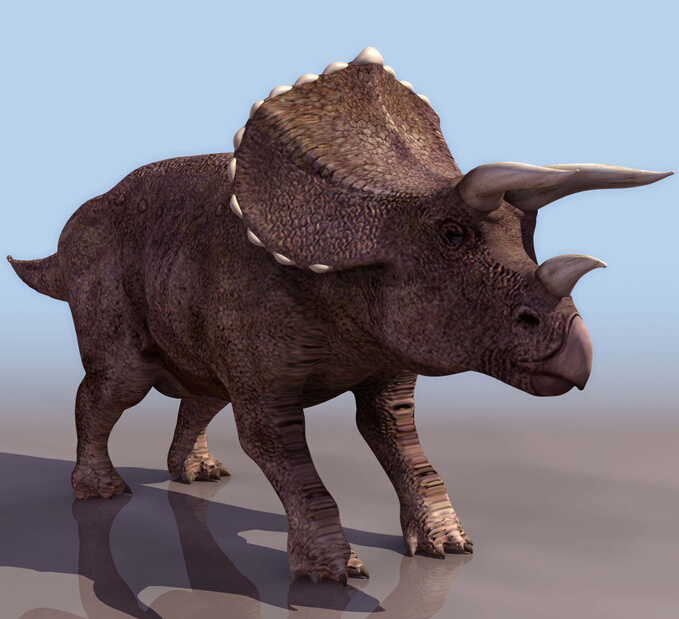印象古生物 恐龙 三角龙 max