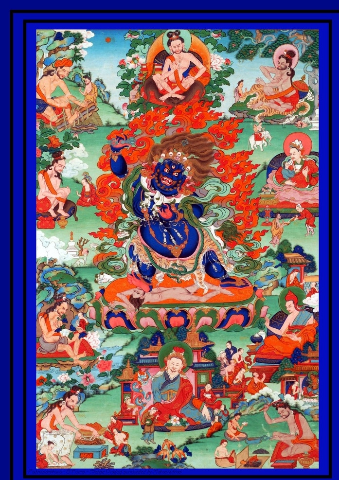 唐卡 装饰画 西藏 佛像 神像 佛陀 文化艺术 宗教信仰 唐卡装饰画