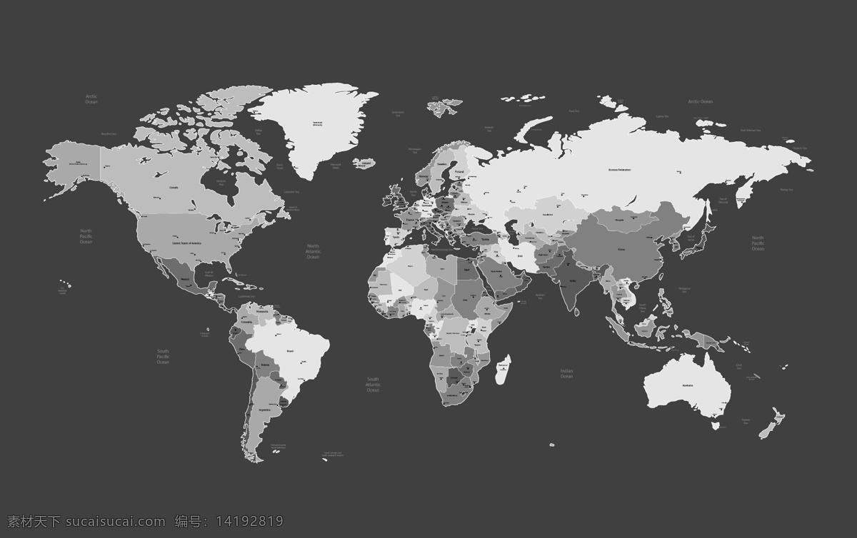 矢量 世界地图 世界 畜牧业 国 领土