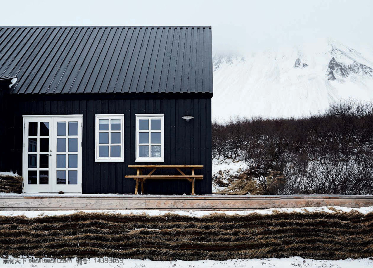 冬季 北欧 风景图片 优美的冬季 雪天 风景 雪山 建筑园林 室内摄影