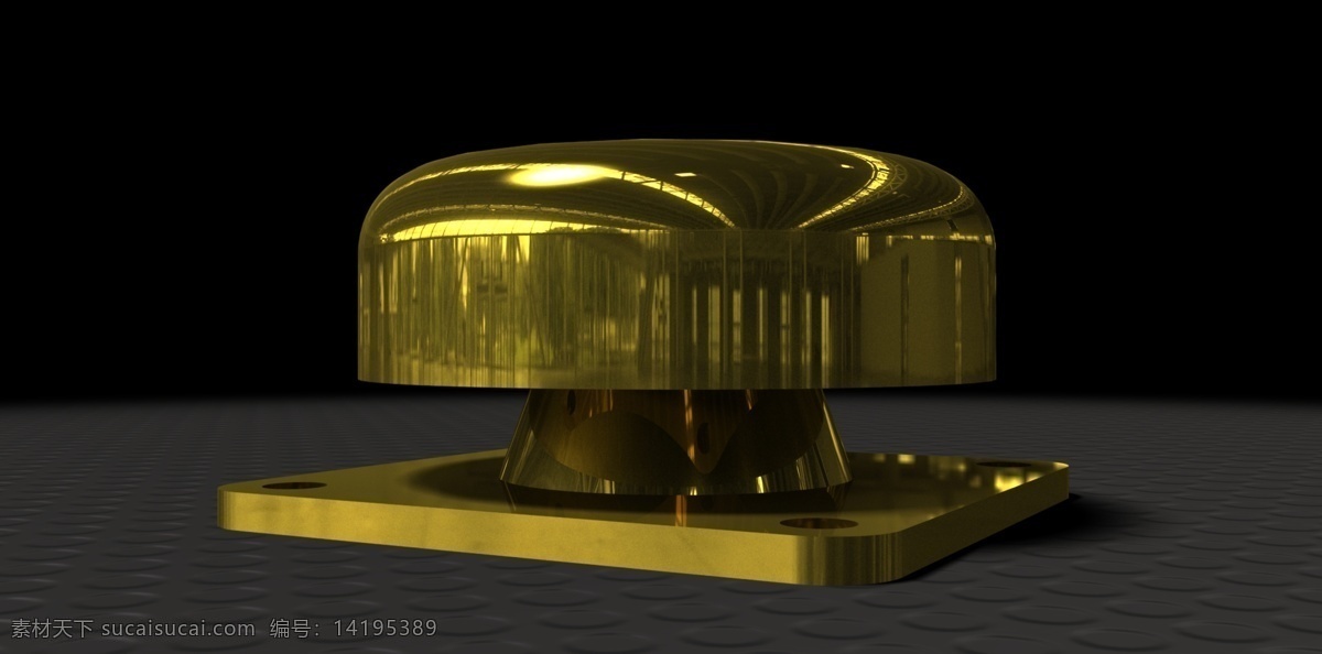 振动 cupmount 保护 冲击 机械 基础 机 3d模型素材 电器模型
